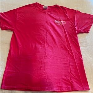 Hot  Pink Short Sleeve Tee